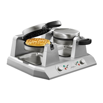 Single Side-by-Side Belgian Waffle Maker (Waring)-image